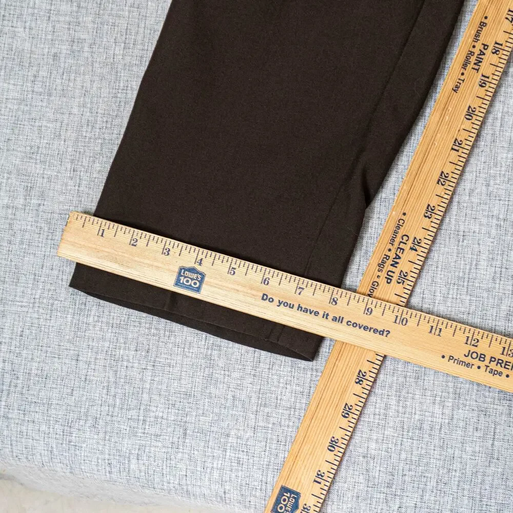 Stussy Bryan Pant in Brown Drawstring elastic waist size Large